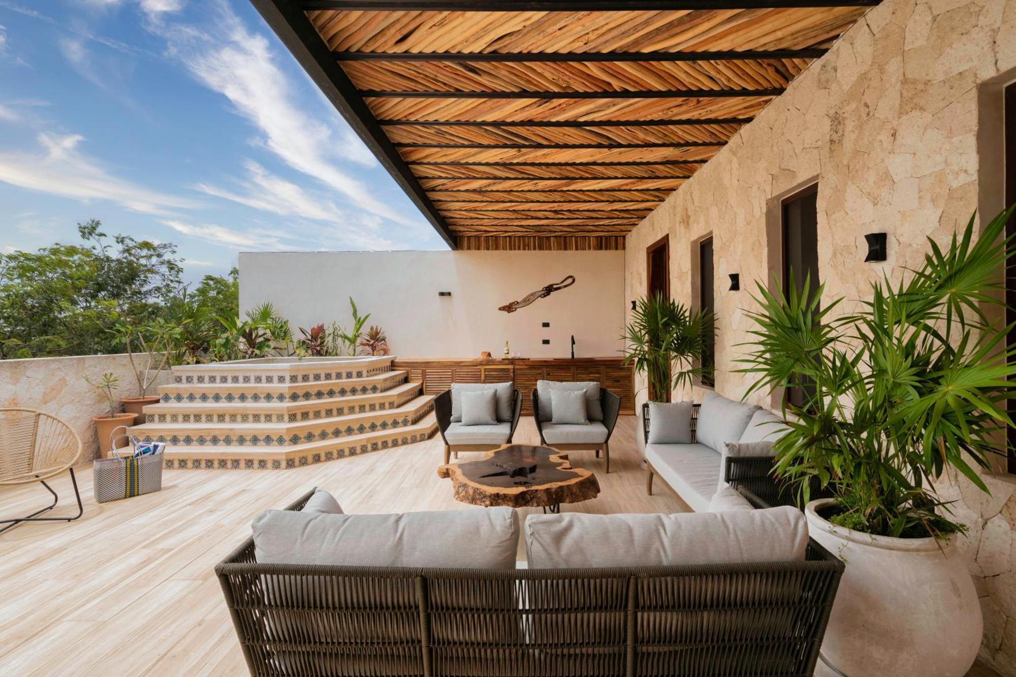 El Rey Loro - Lux 4 Bed Villa @Bluedeertulum Exterior photo