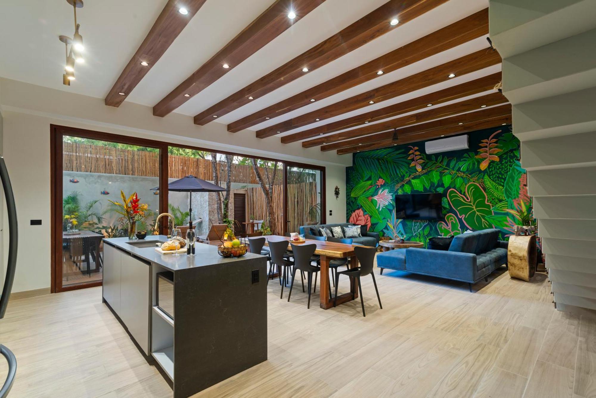 El Rey Loro - Lux 4 Bed Villa @Bluedeertulum Exterior photo